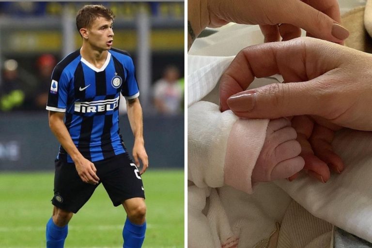 inter Barella diventa papà