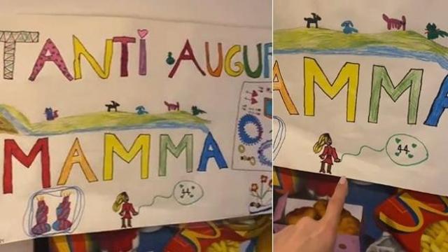Michelle Hunziker regalo figlie