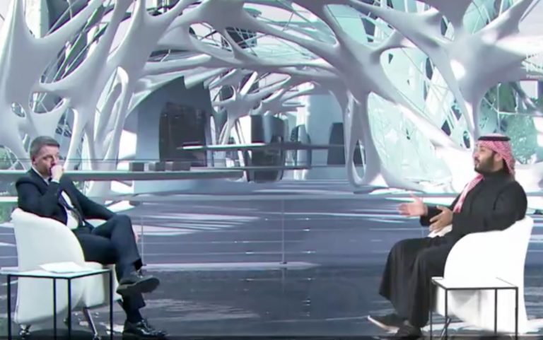 Matteo renzi in Arabia Saudita