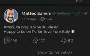 Salvini profilo Parler