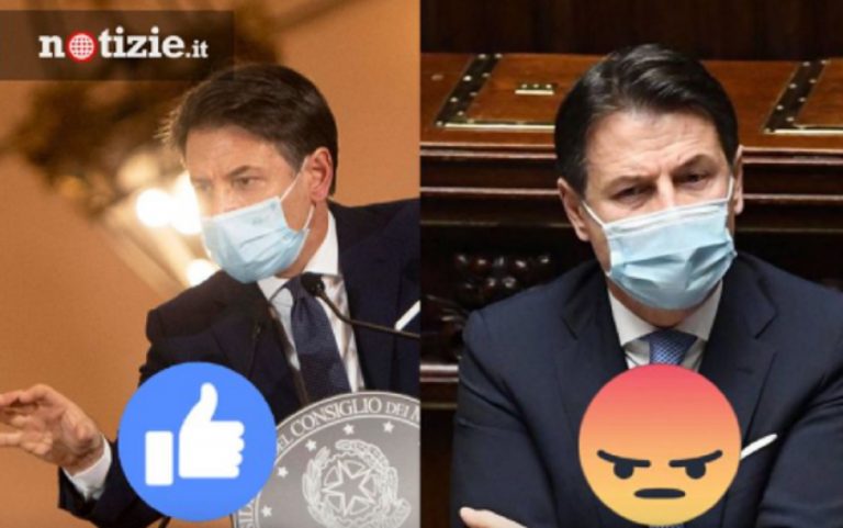 Sondaggio notizie.it Conte