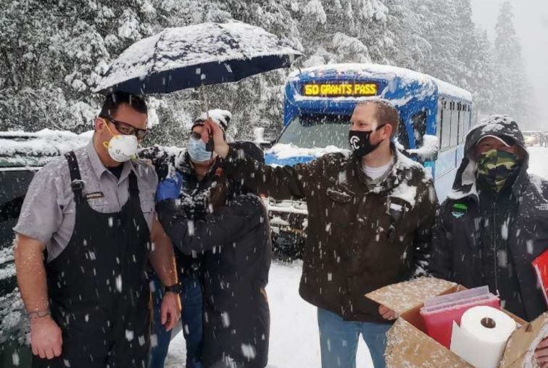 usa tempesta neve vaccini
