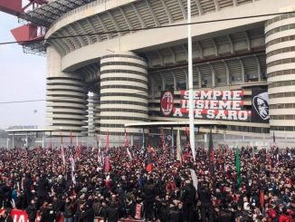 assembramento Milan Inter