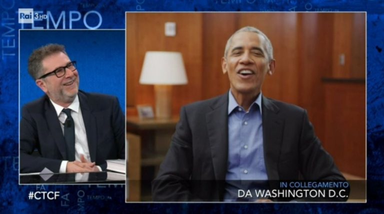 barack obama ospite a che tempo che fa