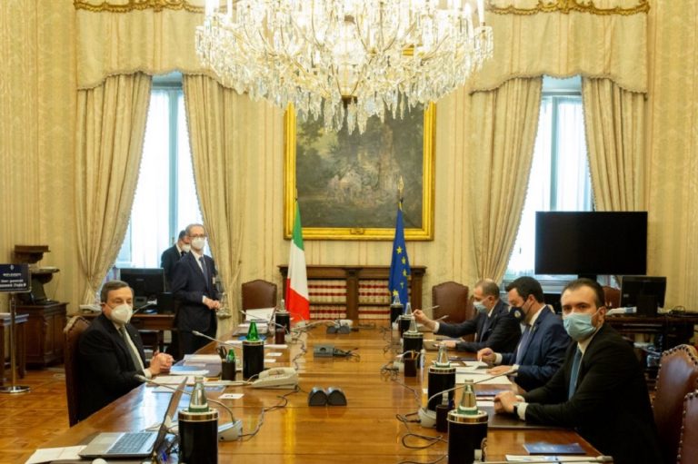 consultazioni draghi secondo giro lega