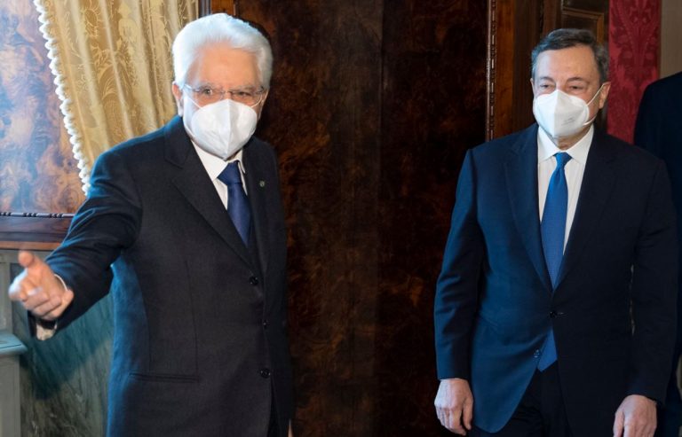 draghi al quirinale accetta incarico con riserva