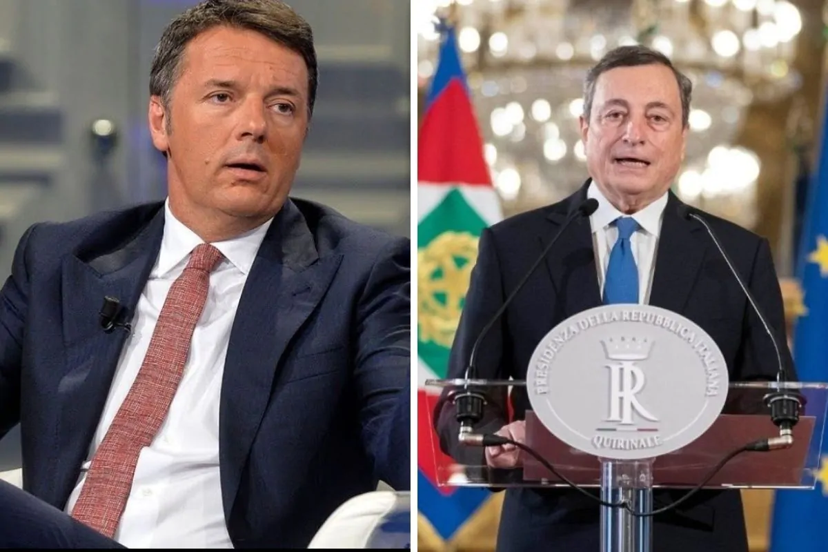 Draghi delega servizi Renzi