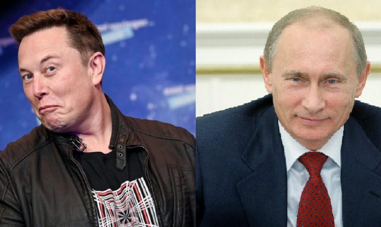 Elon Musk e Vladimir Putin