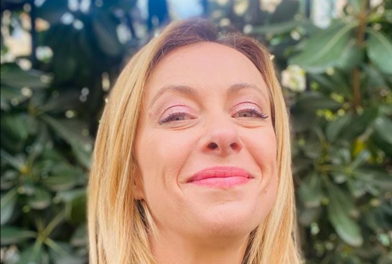 Giorgia Meloni parla del governo Draghi