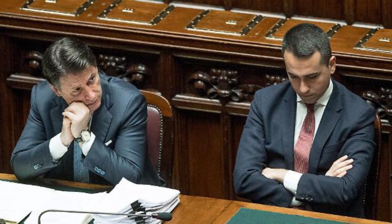 Luigi Di Maio e Giuseppe Conte