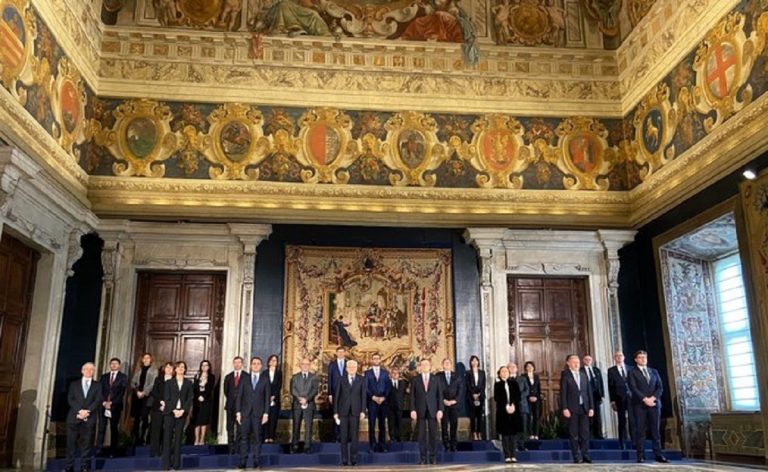norme covid foto giuramento ministri