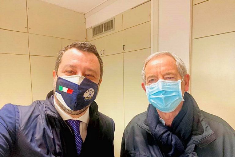 Salvini e Bertolaso