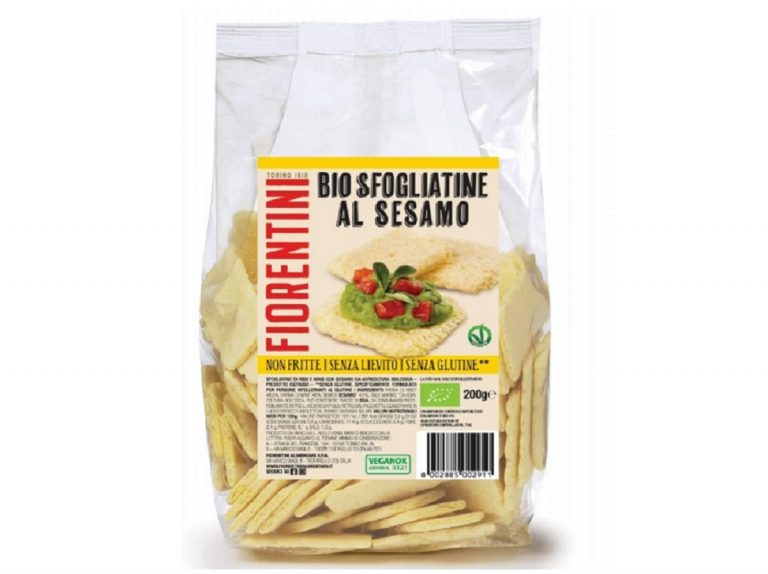 Bio Sfogliatine al sesamo Fiorentini