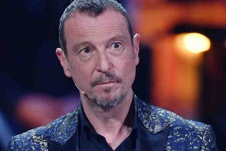 Tampone Amadeus Sanremo