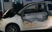 Auto fiamme centocelle