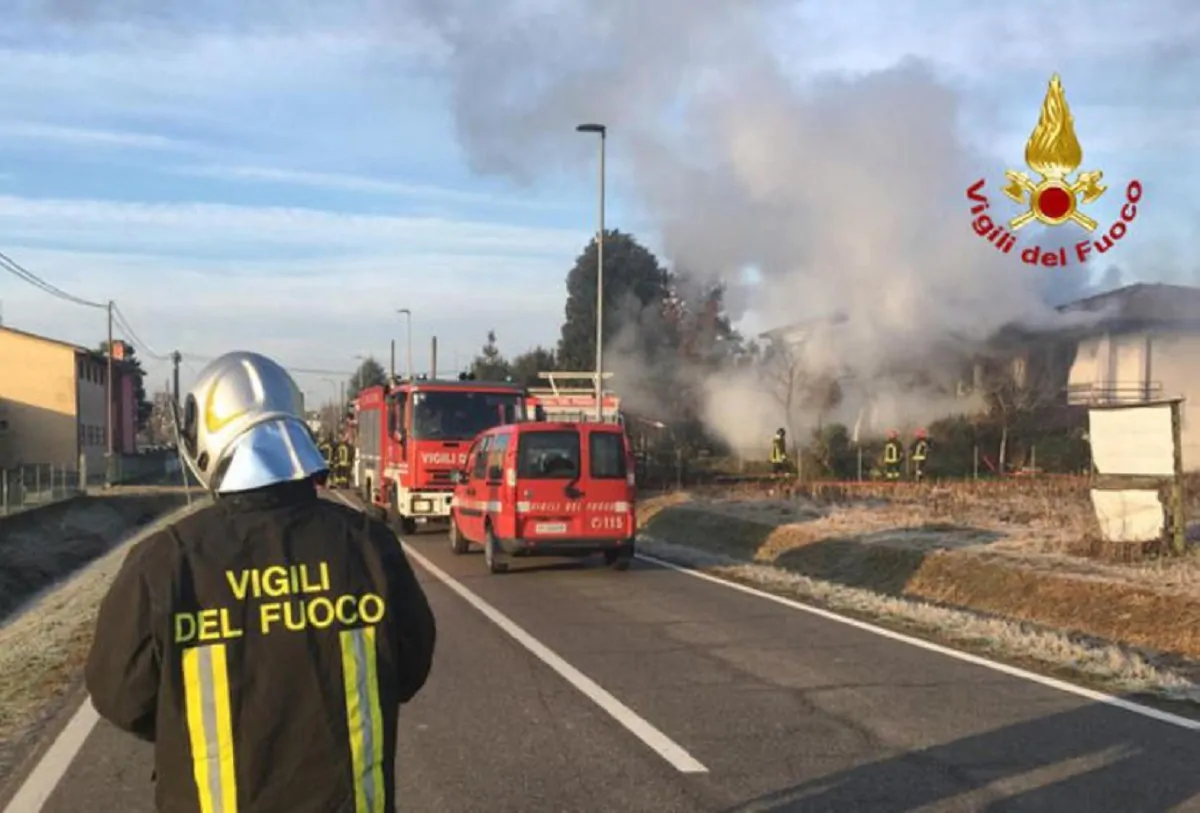 badante morta incendio