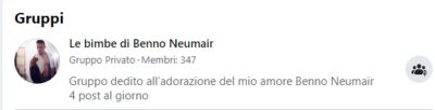 Benno Neumair, creato gruppo su Facebook