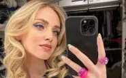 Chiara Ferragni luci sala parto