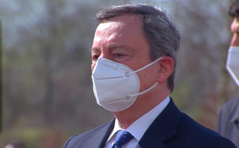 draghi a bergamo per giornata della memoria