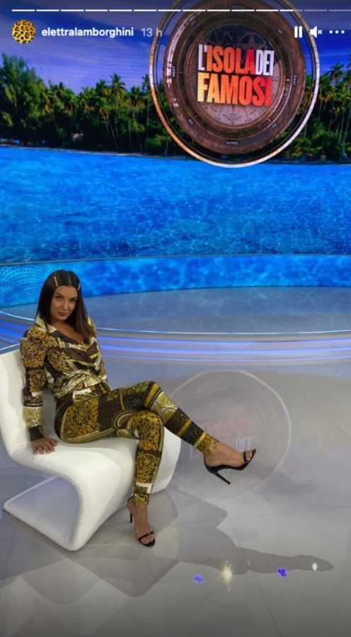 elettra isola dei famosi