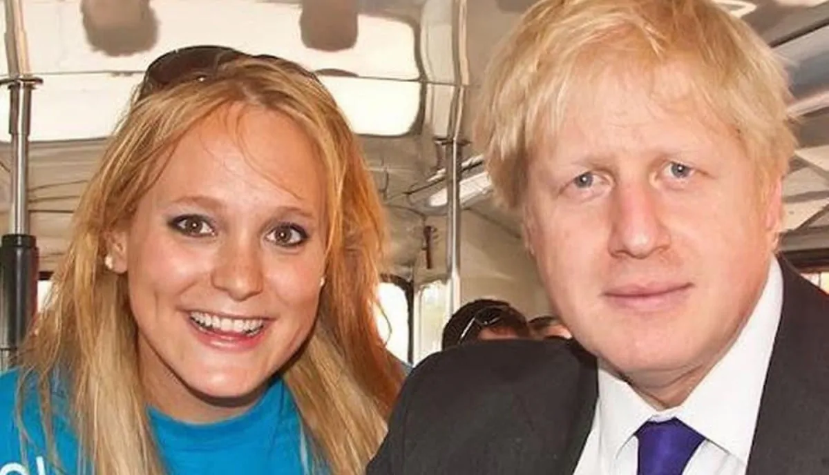 Jennifer Arcuri e Boris Johnson
