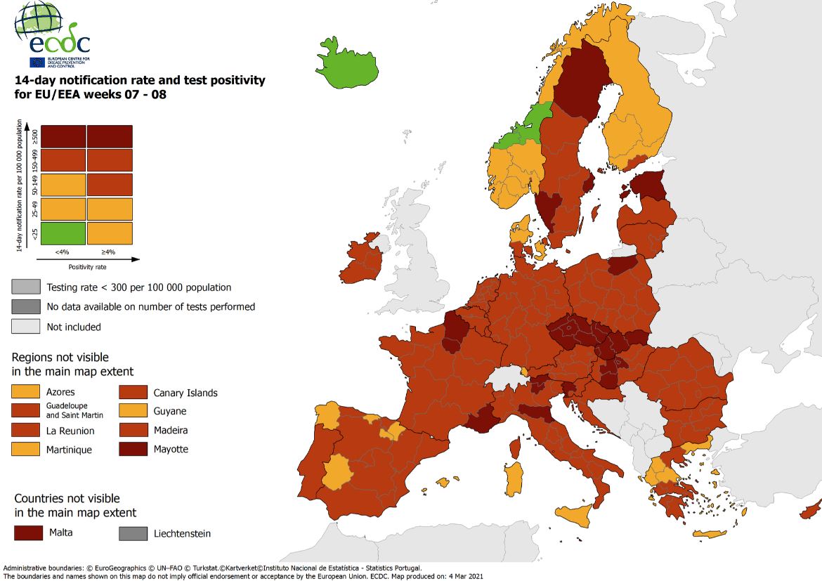 mappa ecdc