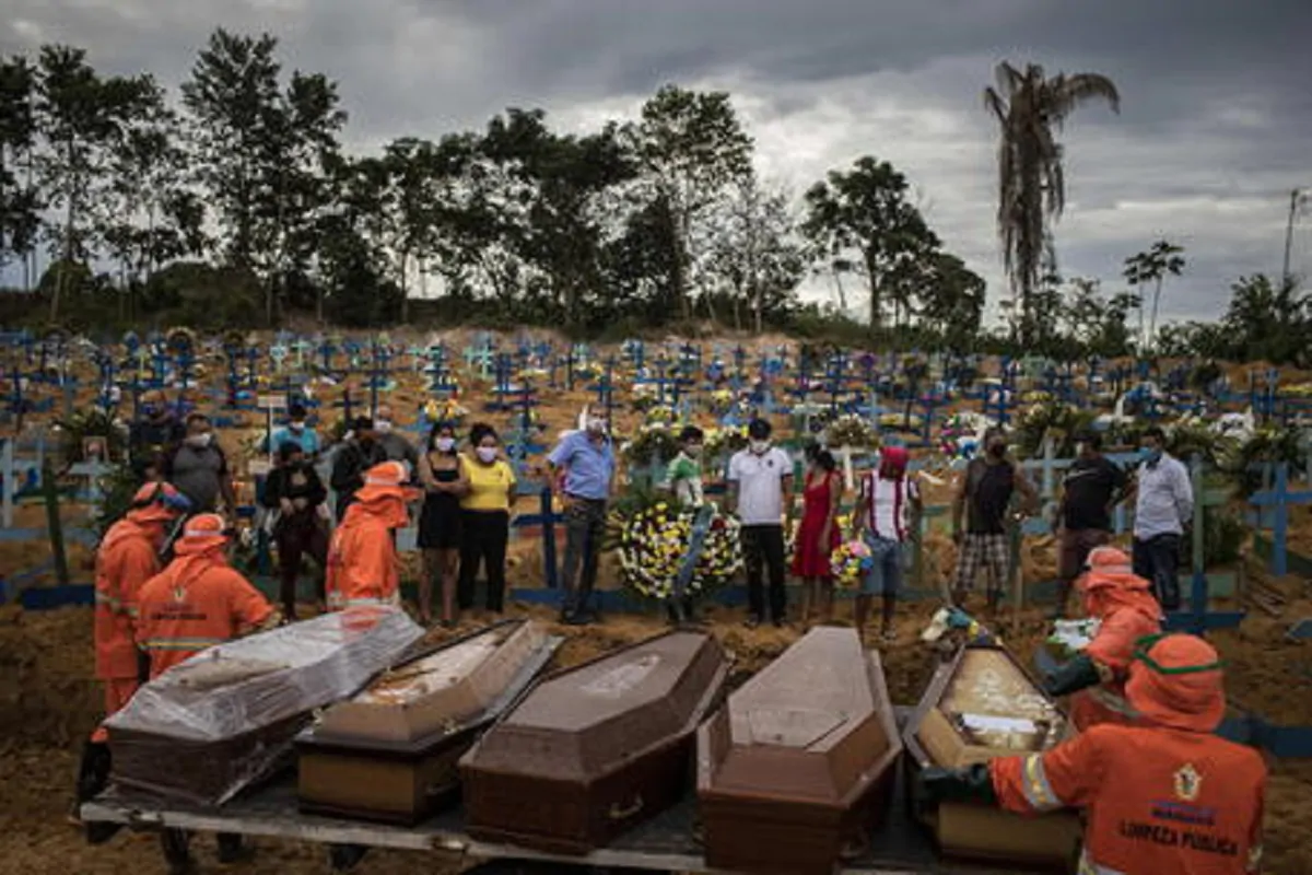 Record di morti quotidiani in Brasile: 3650 con 84.245 nuovi contagi