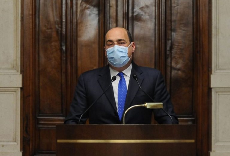 nicola zingaretti annuncia le dimissioni da segretario del pd