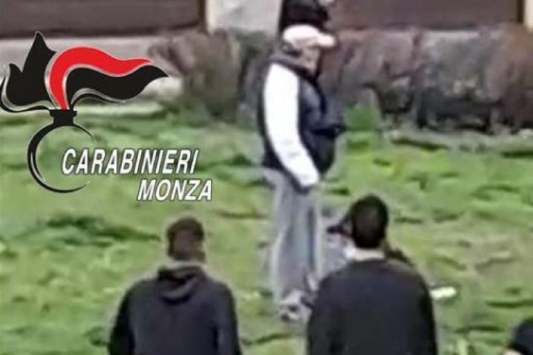rissa con machete a desio brianza