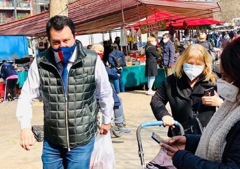 Da lunedì Salvini promette il record di vaccinazioni in Lombardia