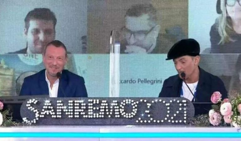 Sanremo conferenza stampa finale