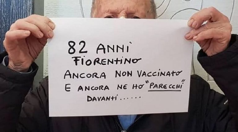 La rabbia di Pierdomenico, ha 82 anni e non è stato vaccinato