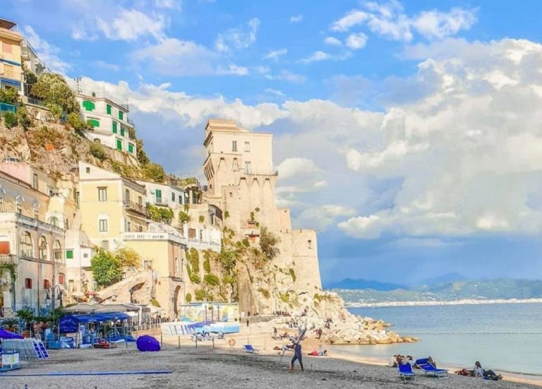 Splendido scorcio di Cetara