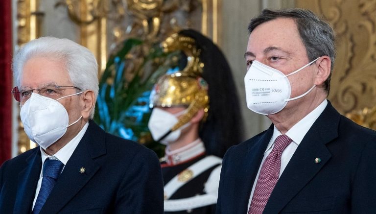 Mario Draghi e Sergio Mattarella