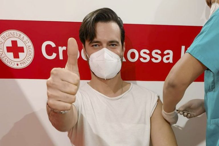 Giulio Berruti vaccino