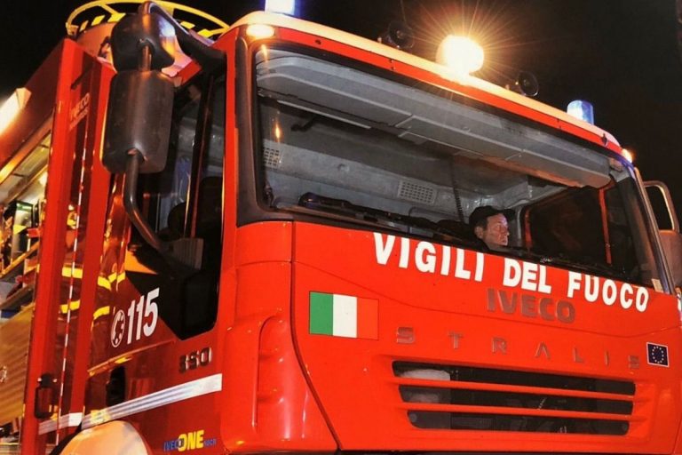 Incendio Mazara del Vallo