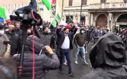 Un'immagine delle manifestazioni a Roma
