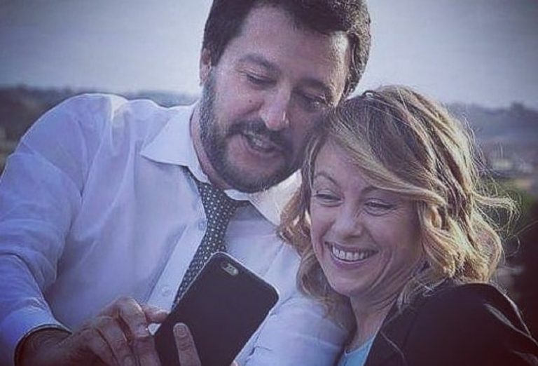 Matteo Salvini e Giorgia Meloni