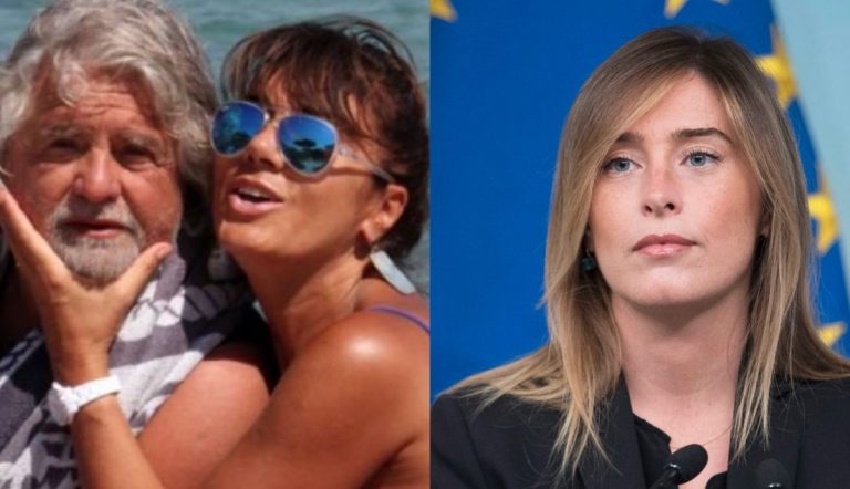 Moglie di Grillo e Maria Elena Boschi