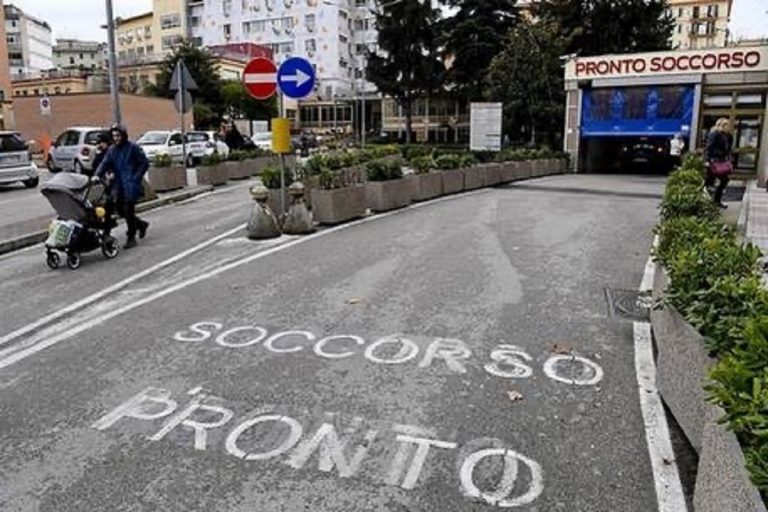 Uno scatto esterno del Santobono