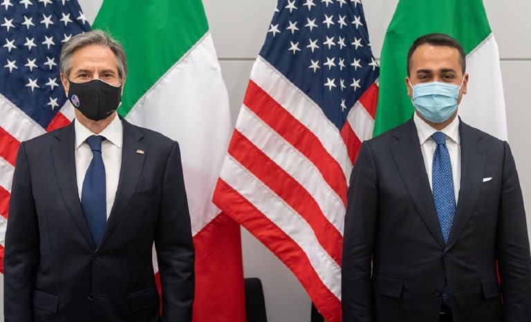 Blinken con Di Maio