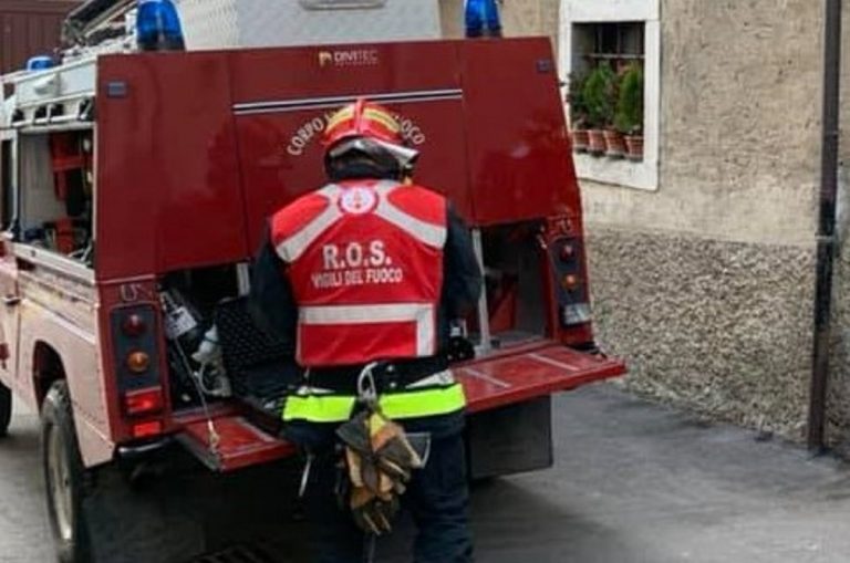 Vigili del Fuoco in azione
