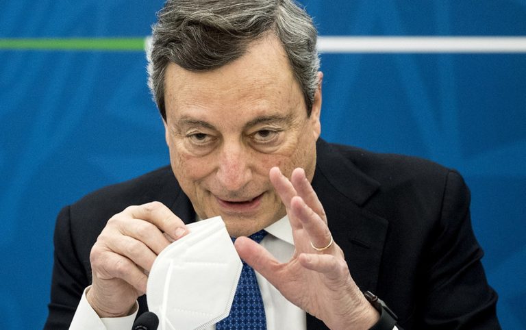 draghi incontra letta