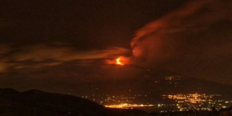 eruzione Etna
