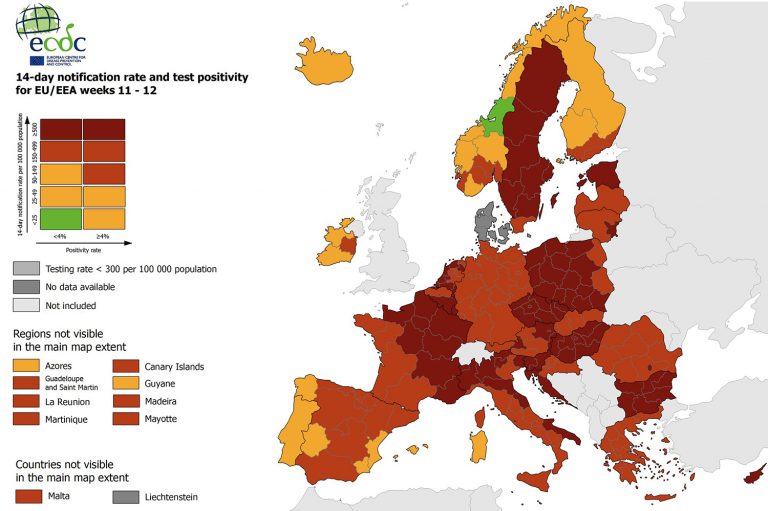 mappa ue