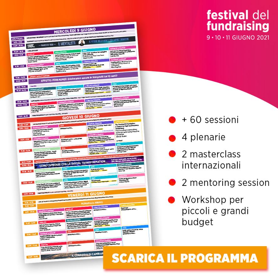 programma festival fundraising 2021