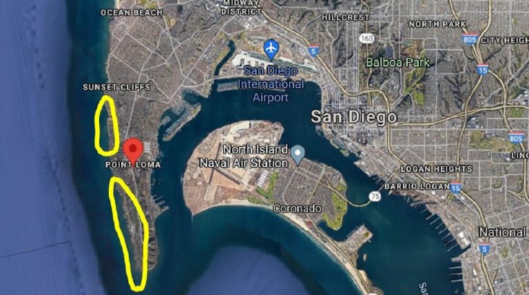 Il punto esatto della tragedia nella mappa del capitano Bishop