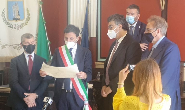 Il momento topico della cerimonia