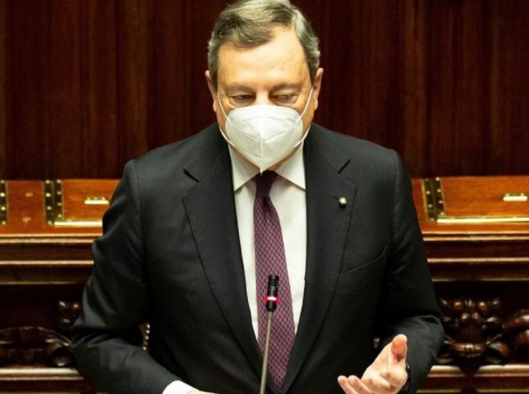 Sondaggi politici su governo Draghi