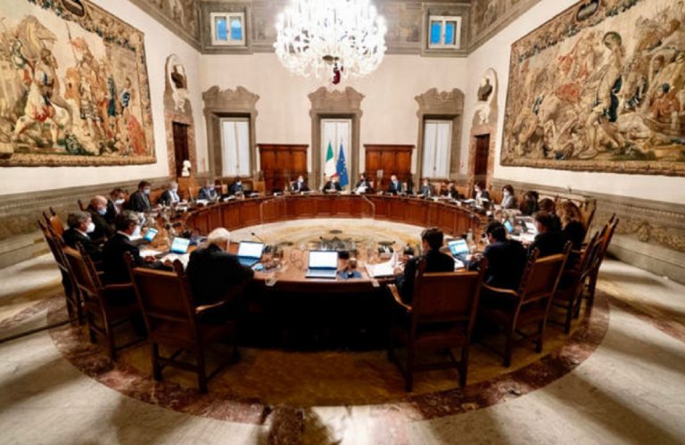 Dl Recovery consiglio ministri